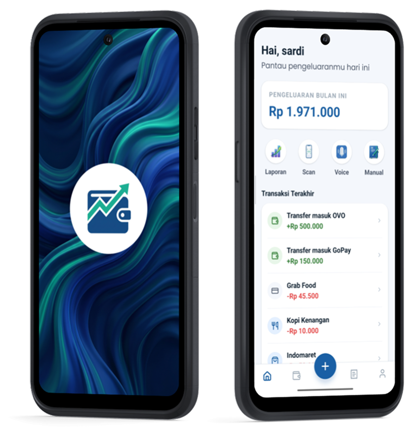 Trackuang App Mockup